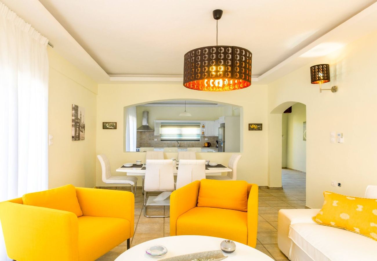 Villa in Asteri village - 10 bedroom complex, with private pool, BBQ & ping pong!! 