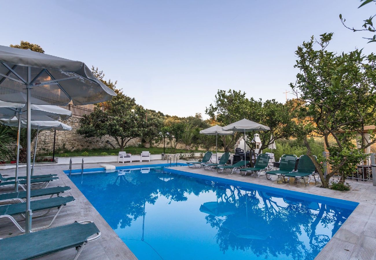 Villa in Asteri village - 10 bedroom complex, with private pool, BBQ & ping pong!! 