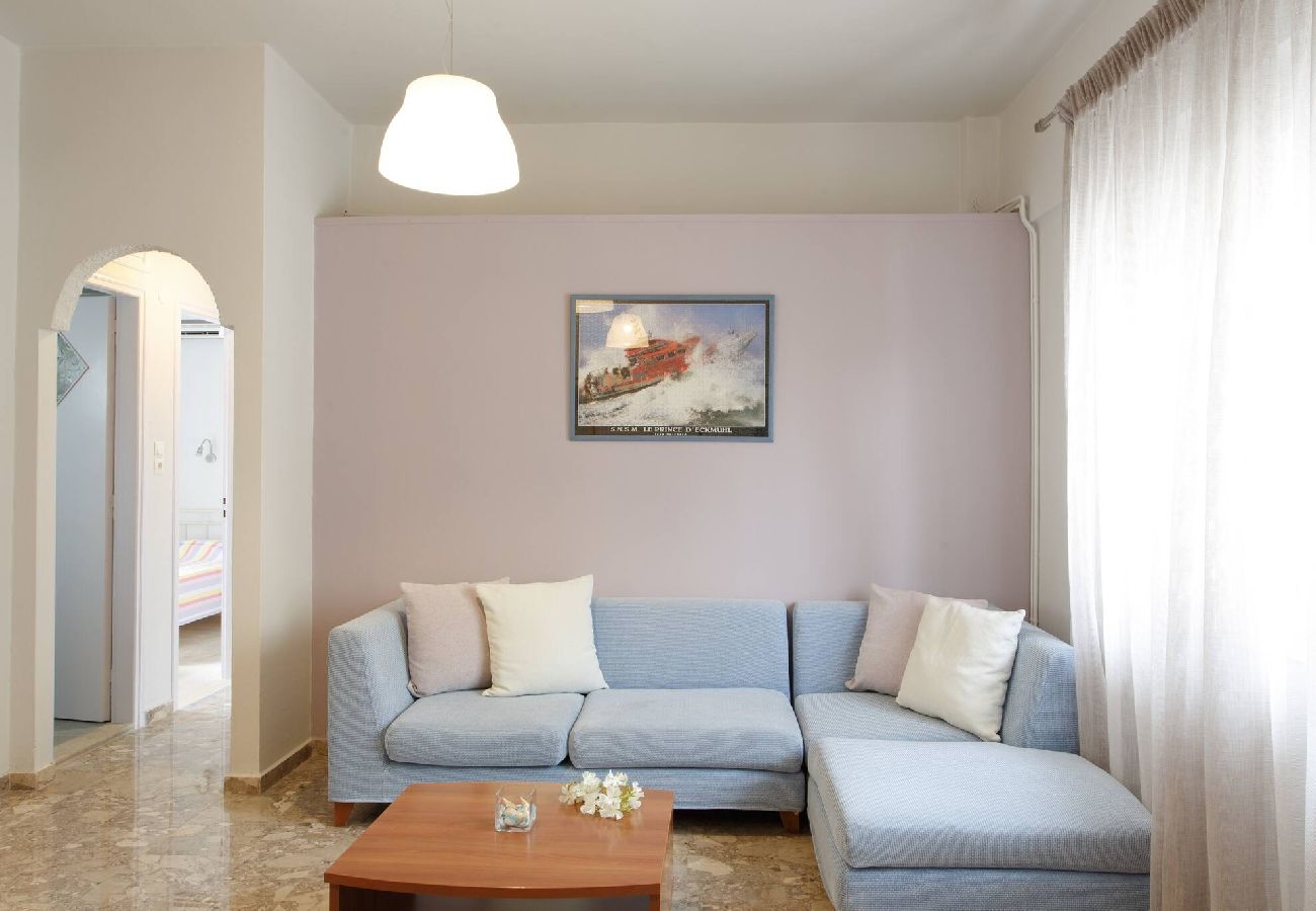 Apartment in Plakias - Spacious apartment just 2 min walk from the beach! 