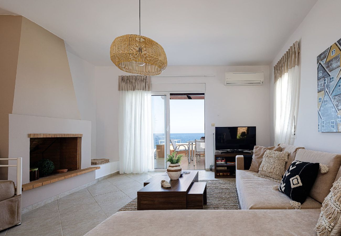 Apartment in Panormo - Lovely seaside house, everything on foot! 