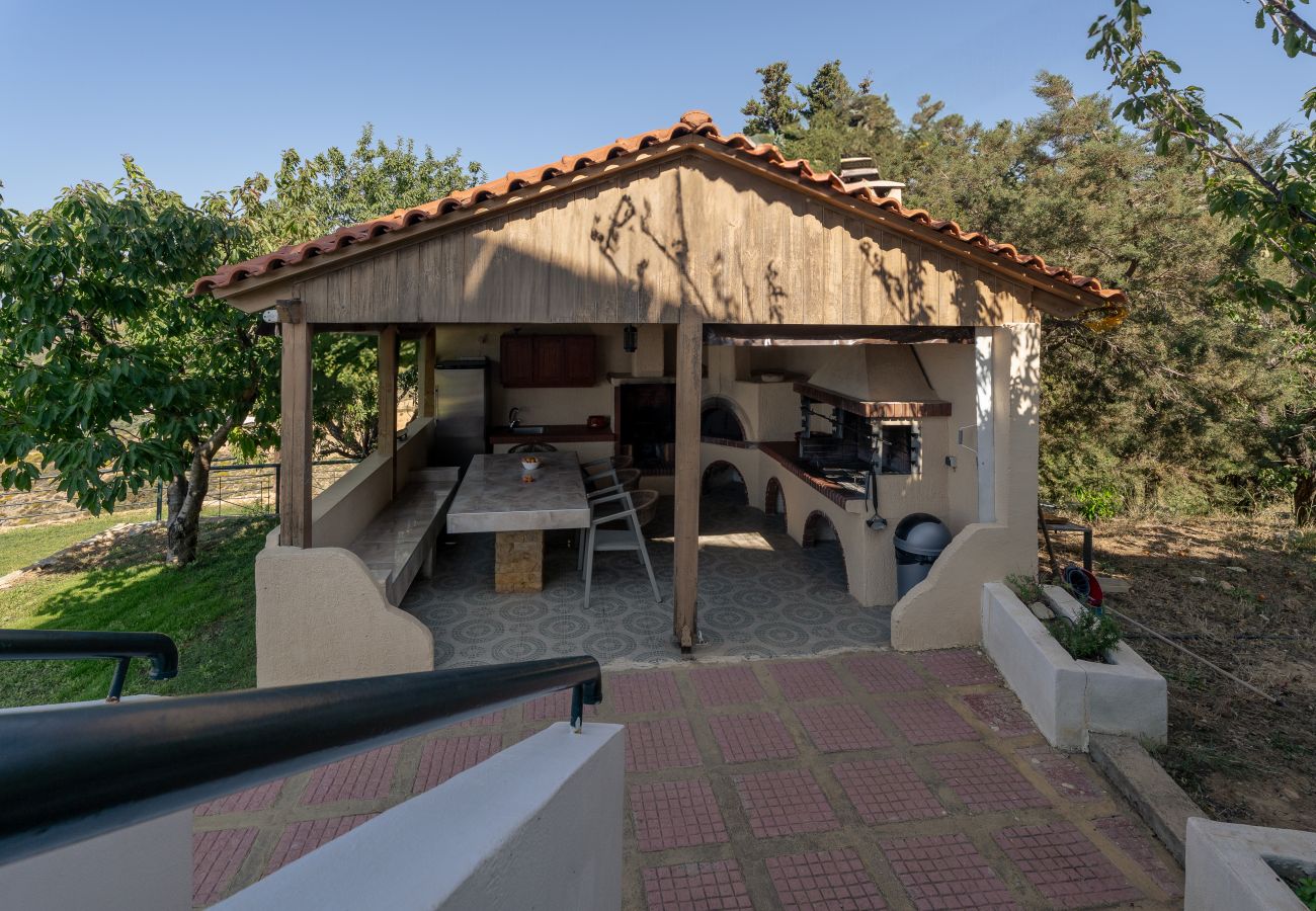 Villa in Tria Monastiria - Superb villa,with amazing seaviews ,10min to town! 