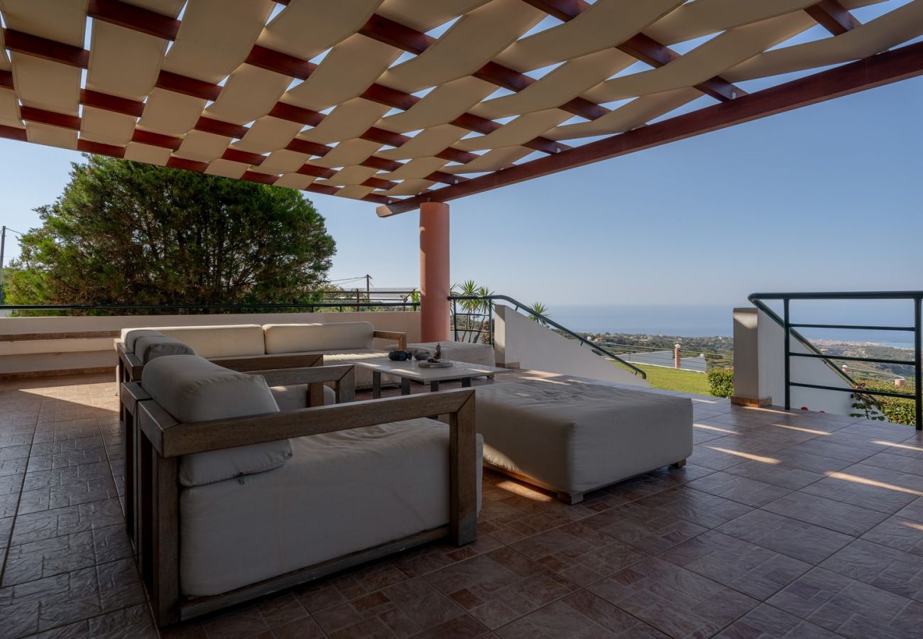 Villa in Tria Monastiria - Superb villa,with amazing seaviews ,10min to town! 