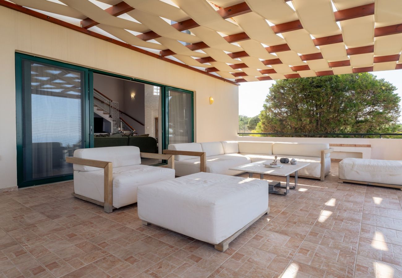 Villa in Tria Monastiria - Superb villa,with amazing seaviews ,10min to town! 