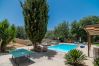 Villa in Prines - Luxurious 5 bedroom villa, private heated pool, playground, garden and BBQ!