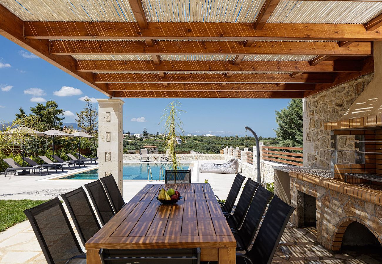 Villa in Hamalevri - New luxurious villa with stunning pool,views &bbq!