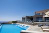 Villa in Rethymno - Seafront luxury villa,infinity pool & devine views
