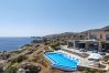 Villa in Rethymno - Seafront luxury villa,infinity pool & devine views