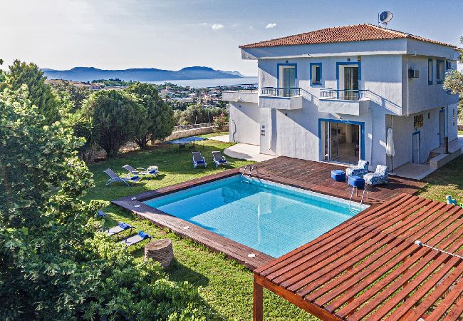 Villa in Rethymno - Beautiful 5bedroom villa big pool, close to beach!