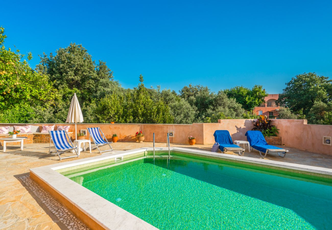 Villa in Prines - Private villa with unique panoramic sea views, pool, bbq, 3km to the beach!