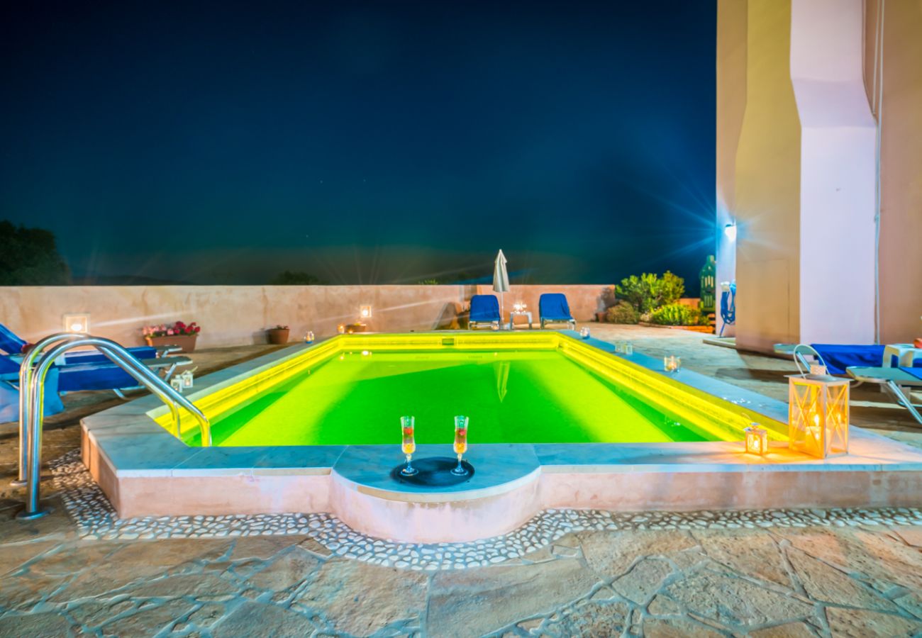 Villa in Prines - Private villa with unique panoramic sea views, pool, bbq, 3km to the beach!