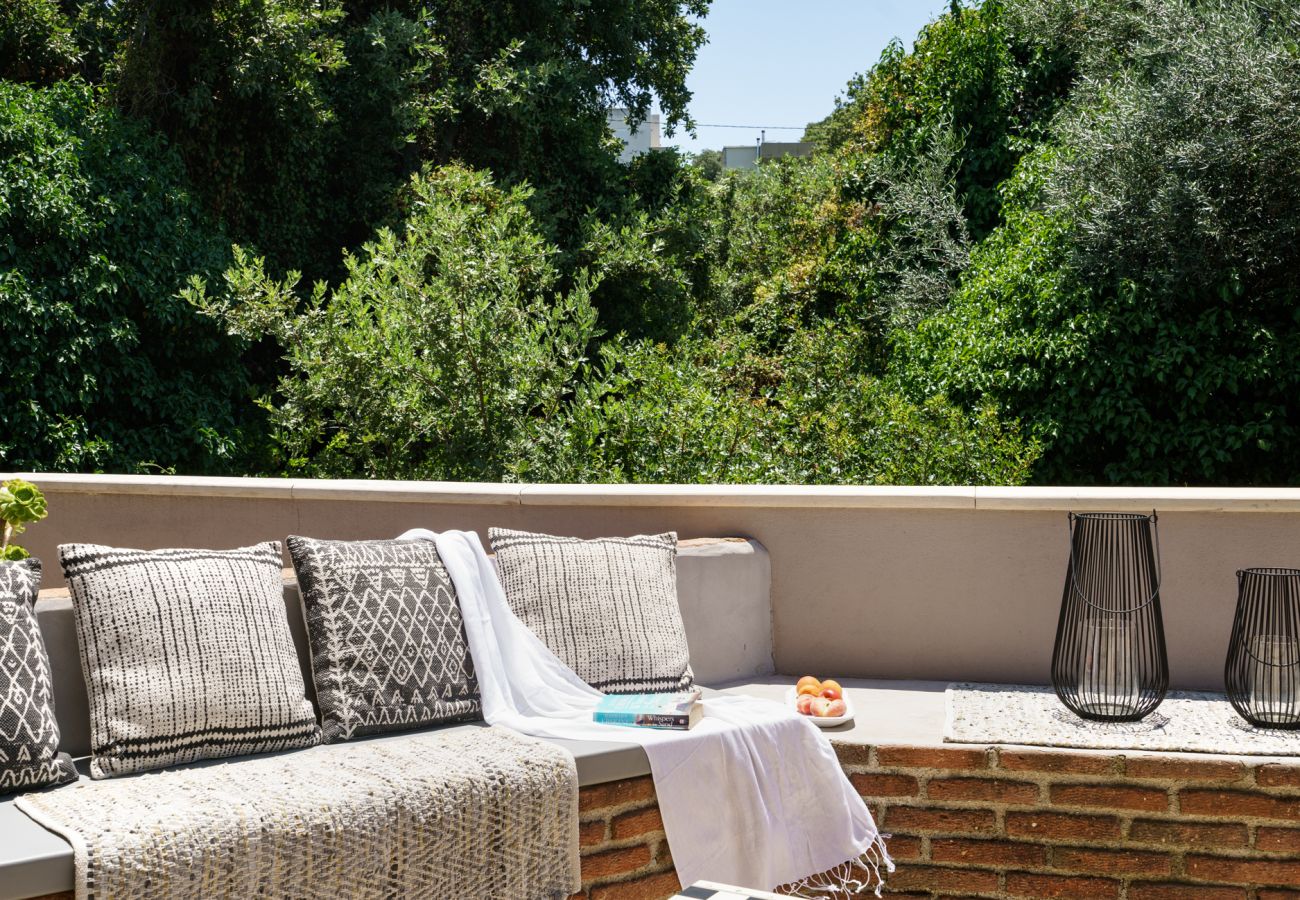 Villa in Prines - Private villa with unique panoramic sea views, pool, bbq, 3km to the beach!