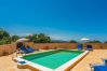 Villa in Prines - Private villa with unique panoramic sea views, pool, bbq, 3km to the beach!