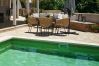 Villa in Prines - Private villa with unique panoramic sea views, pool, bbq, 3km to the beach!