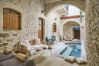 Villa in Panormo - Kamares Villa, a 1912 stonebuilt estate with heated pool! 