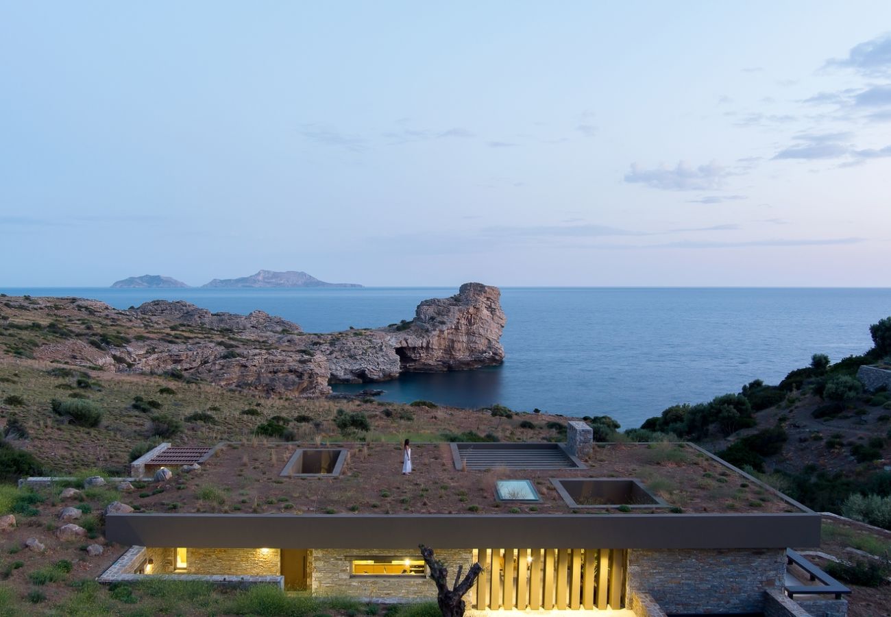 Villa in Rethymno - SeaCrete villa, heated pool, hamam and private beach!