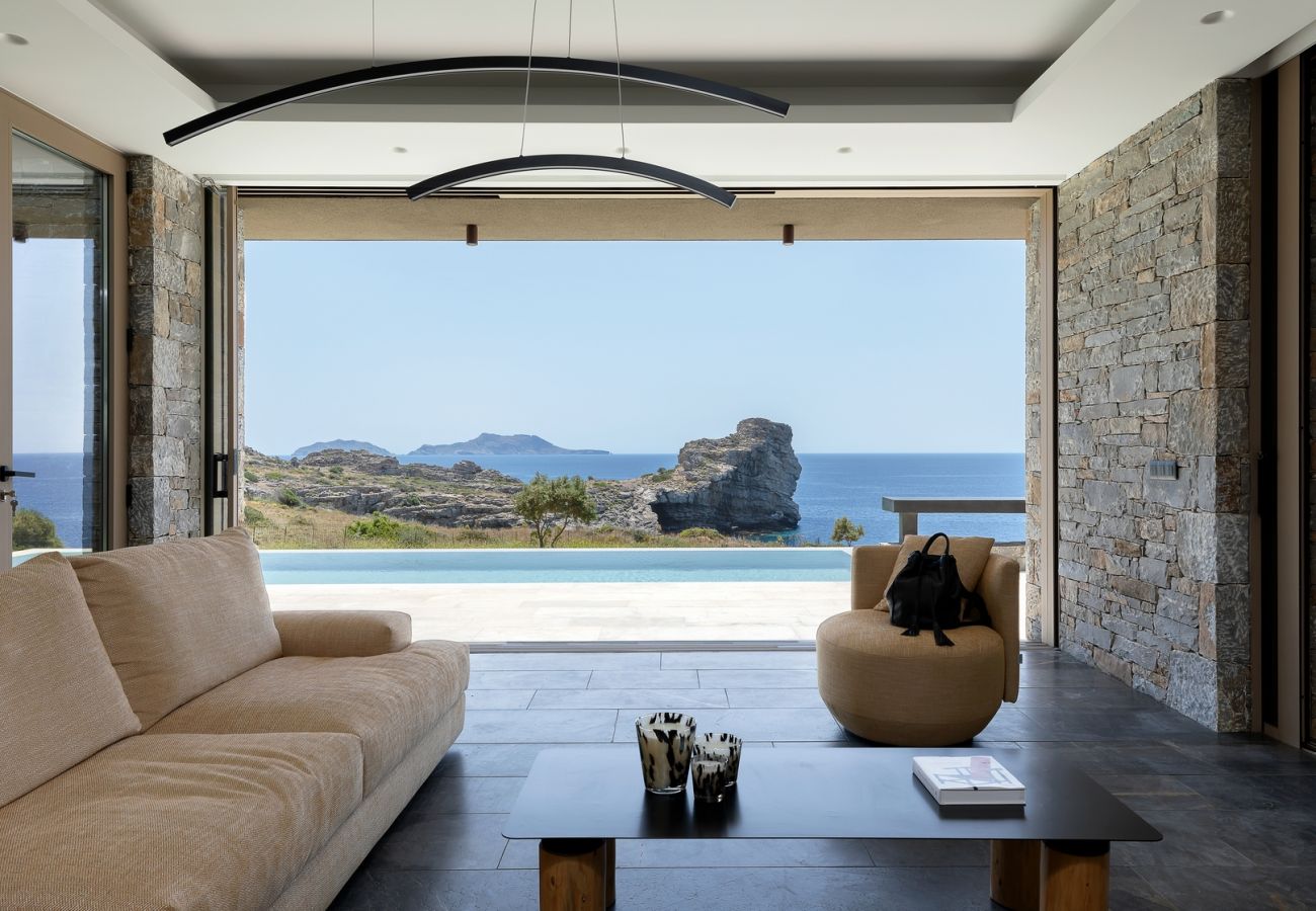 Villa in Rethymno - SeaCrete villa, heated pool, hamam and private beach!