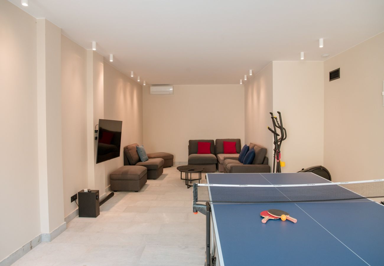 Villa in Rethymno - SeaCrete villa, heated pool, hamam and private beach!