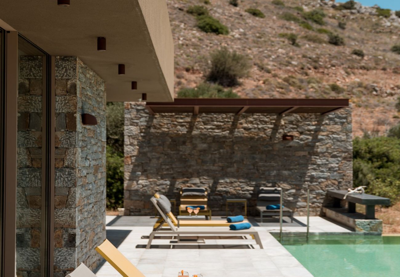 Villa in Rethymno - SeaCrete villa, heated pool, hamam and private beach!