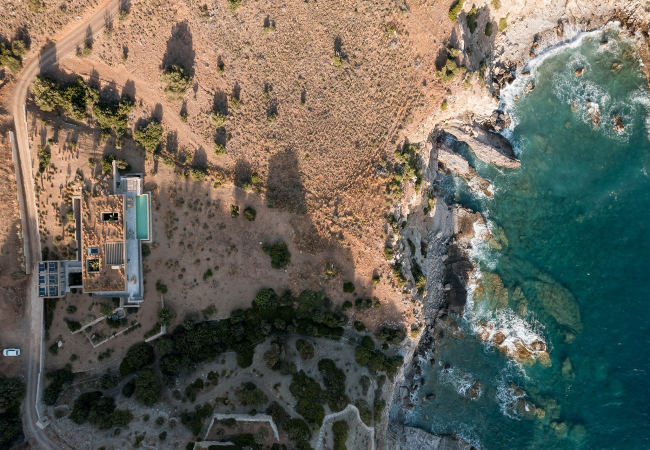 Villa in Rethymno - SeaCrete villa, heated pool, hamam and private beach!