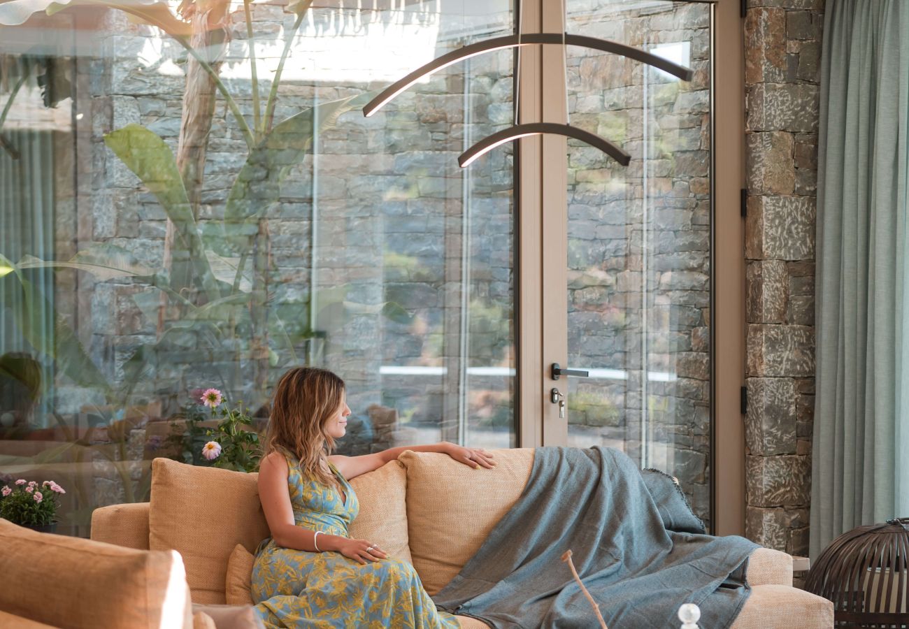 Villa in Rethymno - SeaCrete villa, heated pool, hamam and private beach!