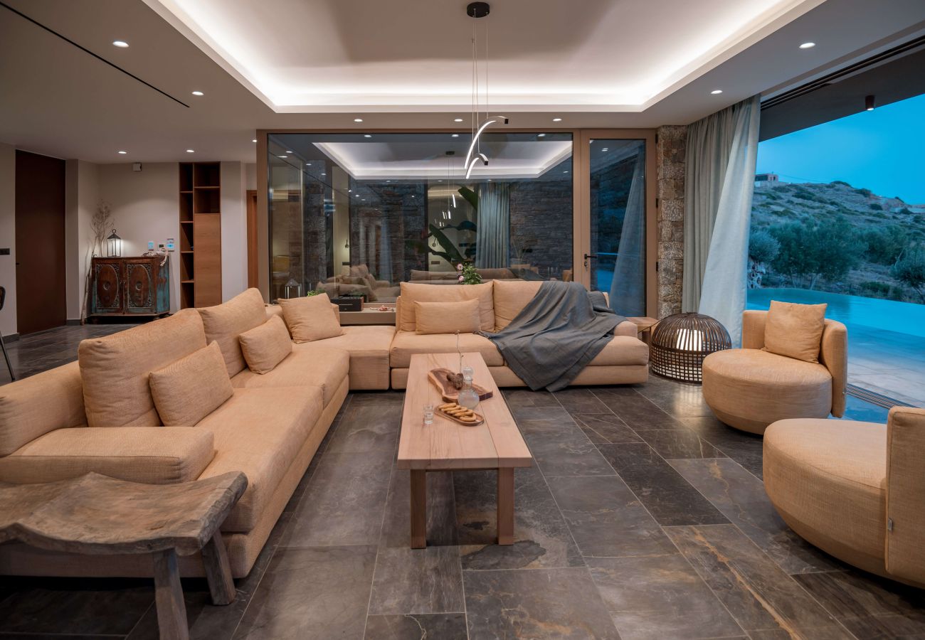 Villa in Rethymno - SeaCrete villa, heated pool, hamam and private beach!