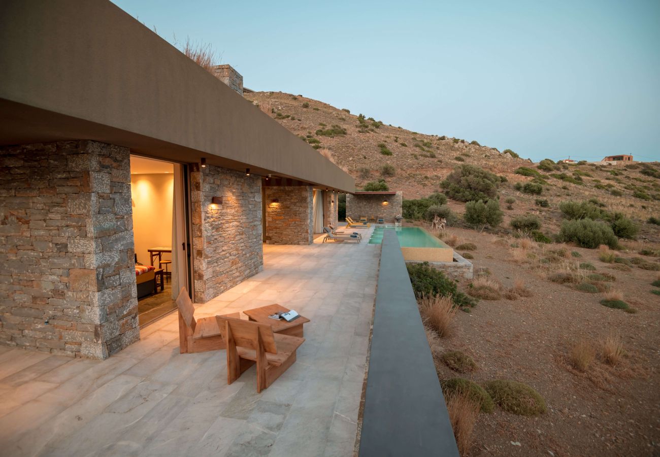 Villa in Rethymno - SeaCrete villa, heated pool, hamam and private beach!