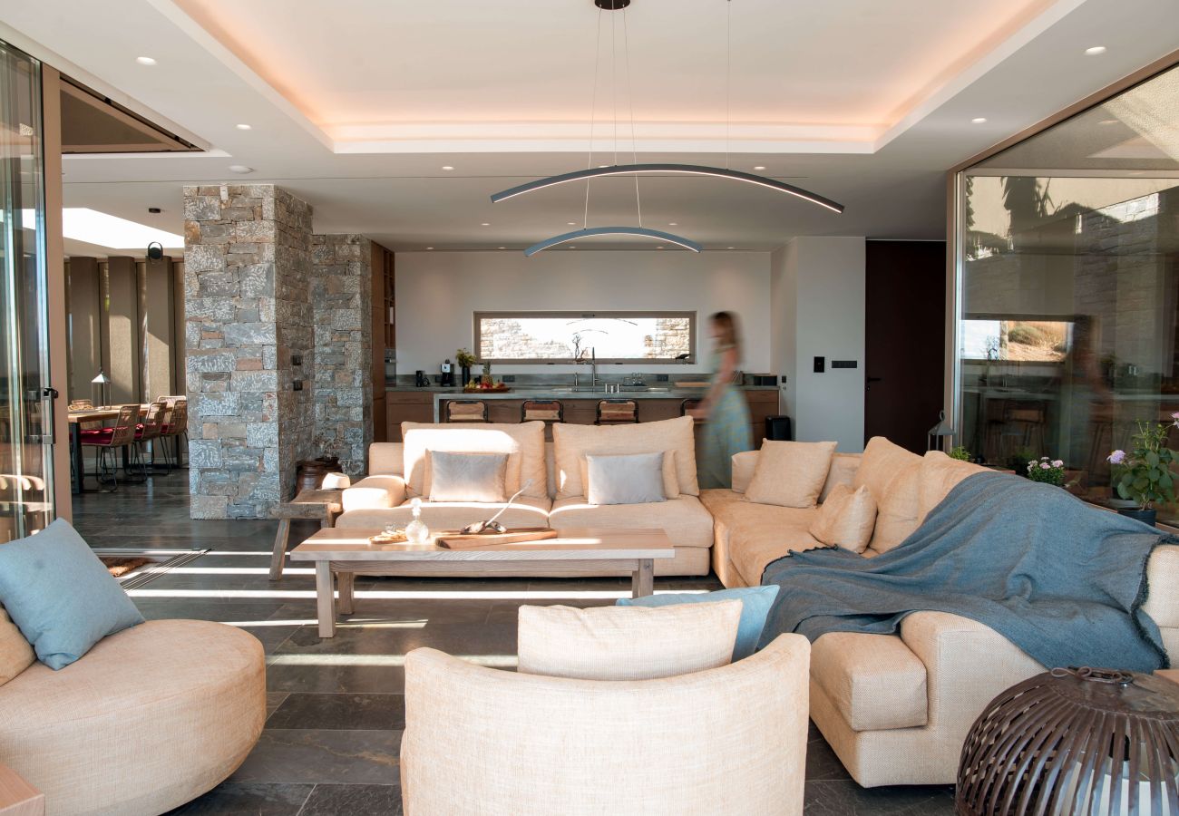 Villa in Rethymno - SeaCrete villa, heated pool, hamam and private beach!