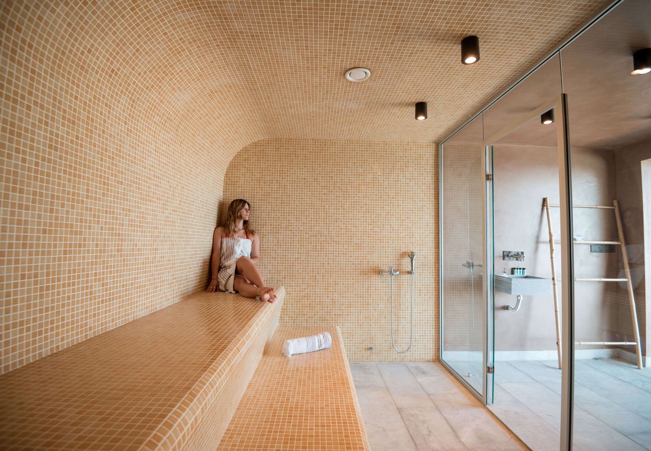 Villa in Rethymno - SeaCrete villa, heated pool, hamam and private beach!