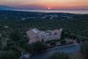 Villa in Asteri village - Stonebuilt Fortress with Pool & Sunset Seaviews