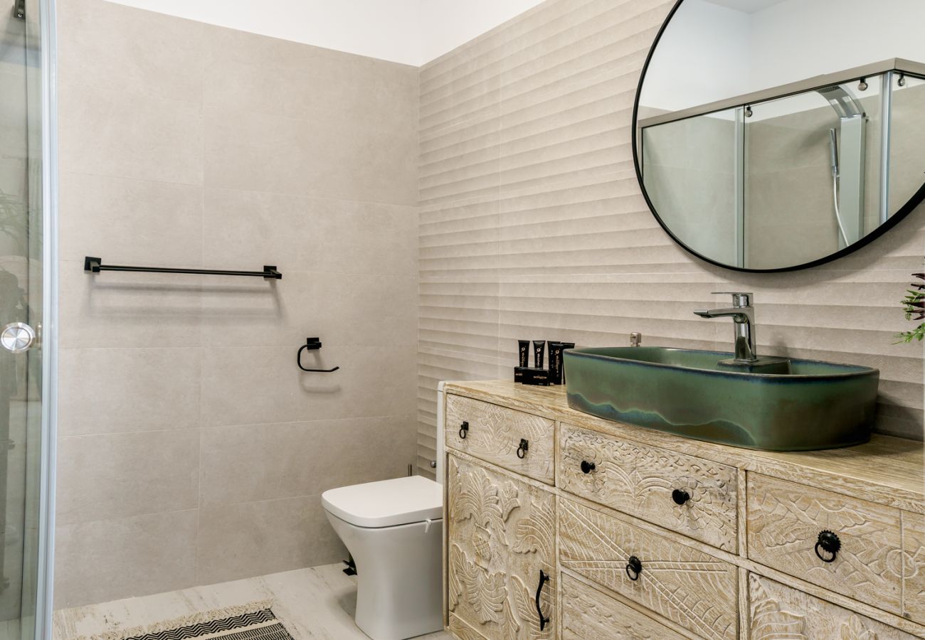 Villa in Dramia - Yammas Stone Villa | Private Pool, 5BR, Boho Style