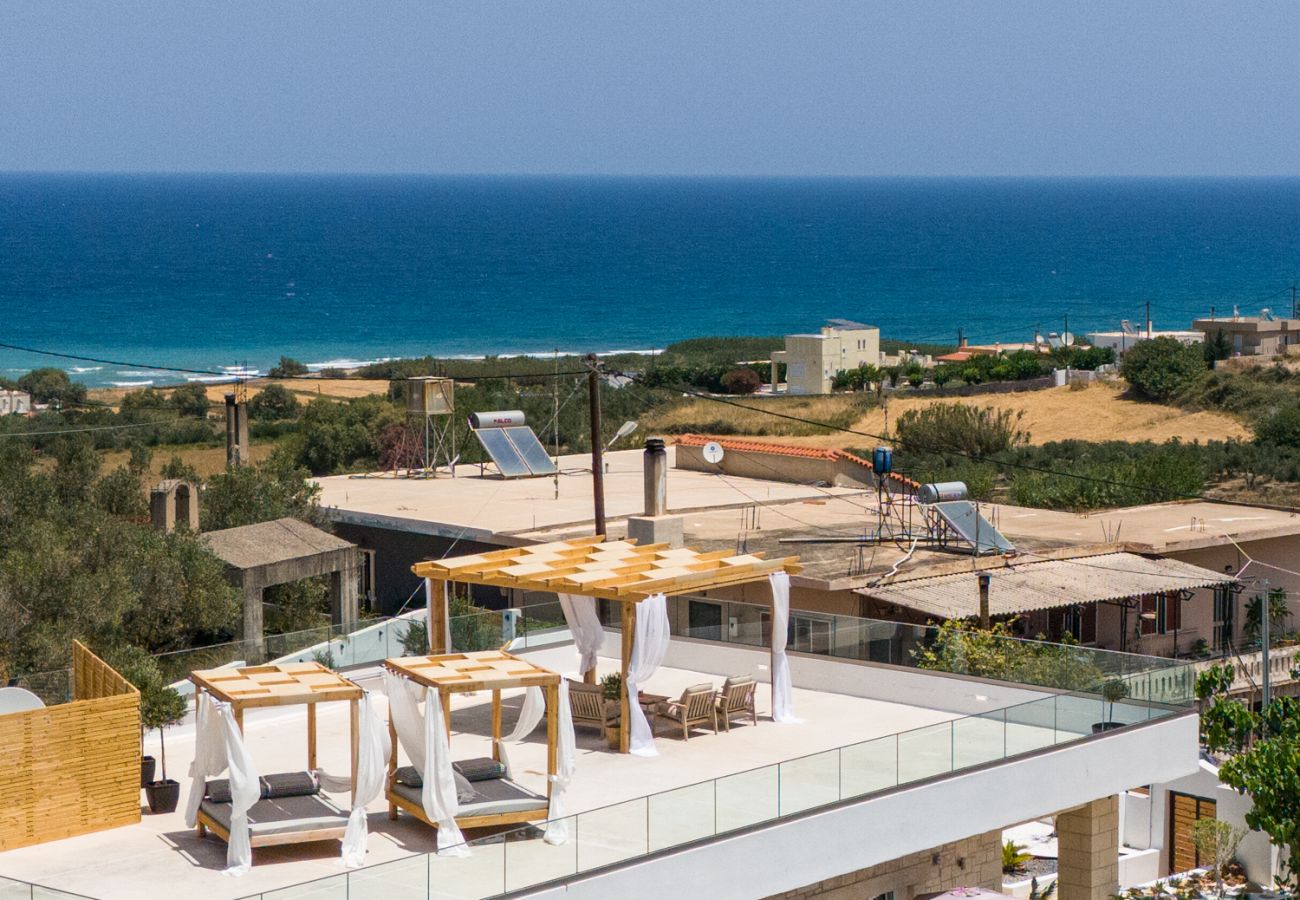 Villa in Dramia - Yammas Stone Villa | Private Pool, 5BR, Boho Style