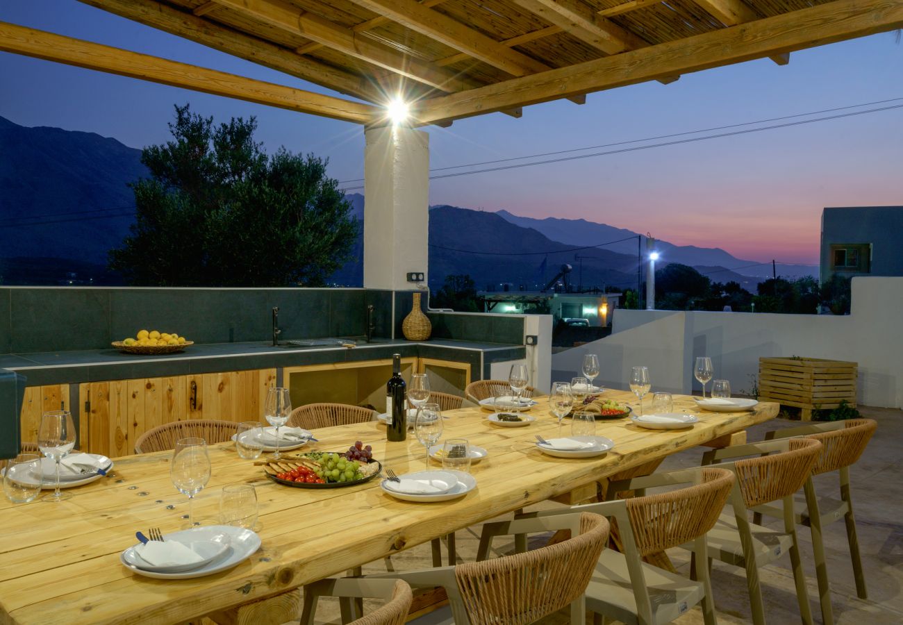 Villa in Dramia - Yammas Stone Villa | Private Pool, 5BR, Boho Style
