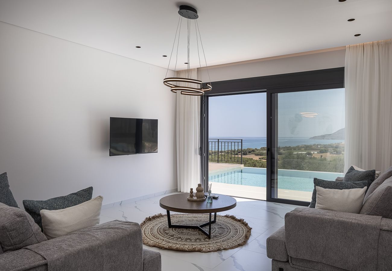Villa in Episkopi - Serenia Exclusive Residence | Infinity Pool, Sea View, Walk to Beach