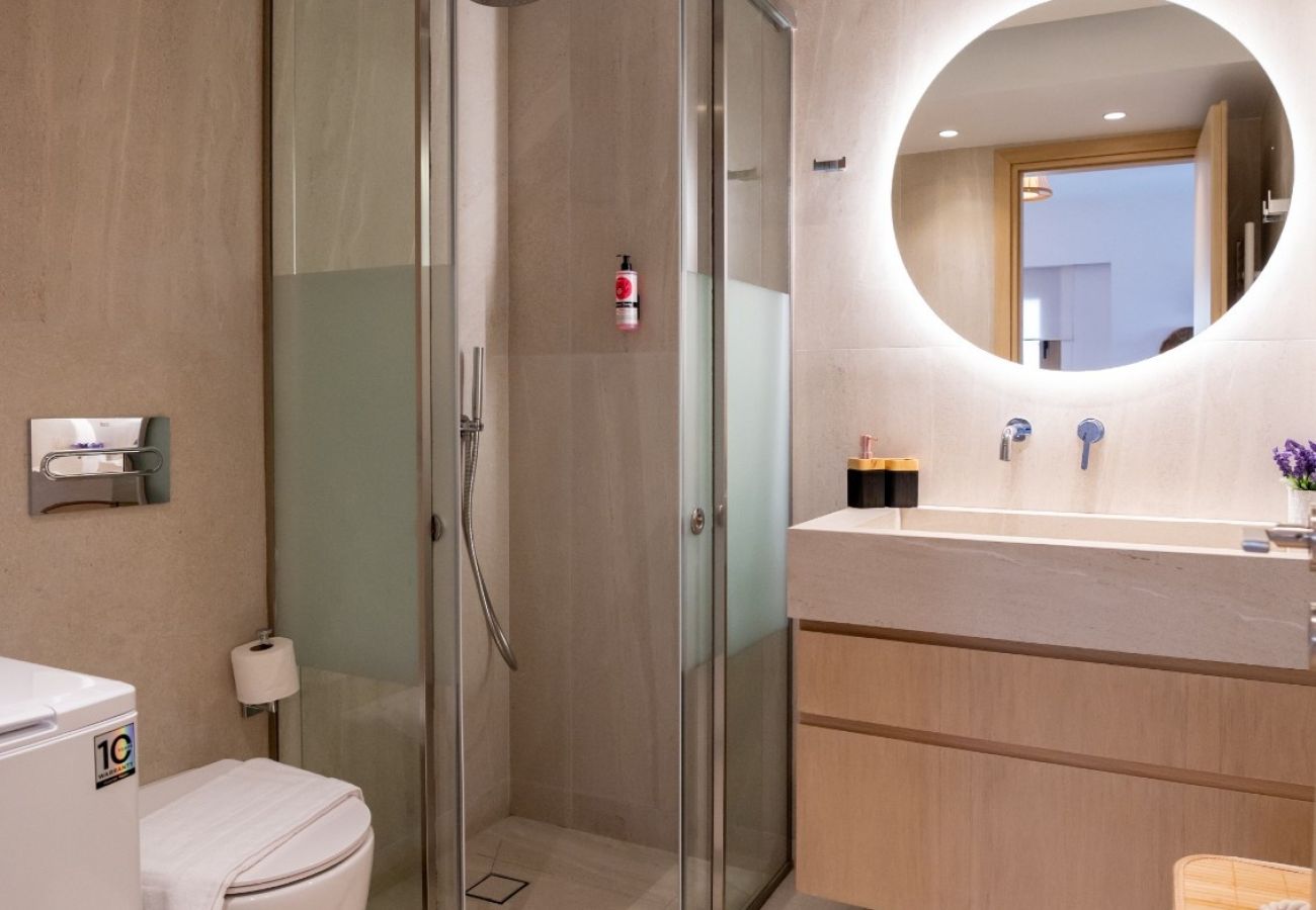 Apartment in Rethymno Town - Solaya II – 1-Bedroom Contemporary Coastal Suite with Outdoor Hot Tub