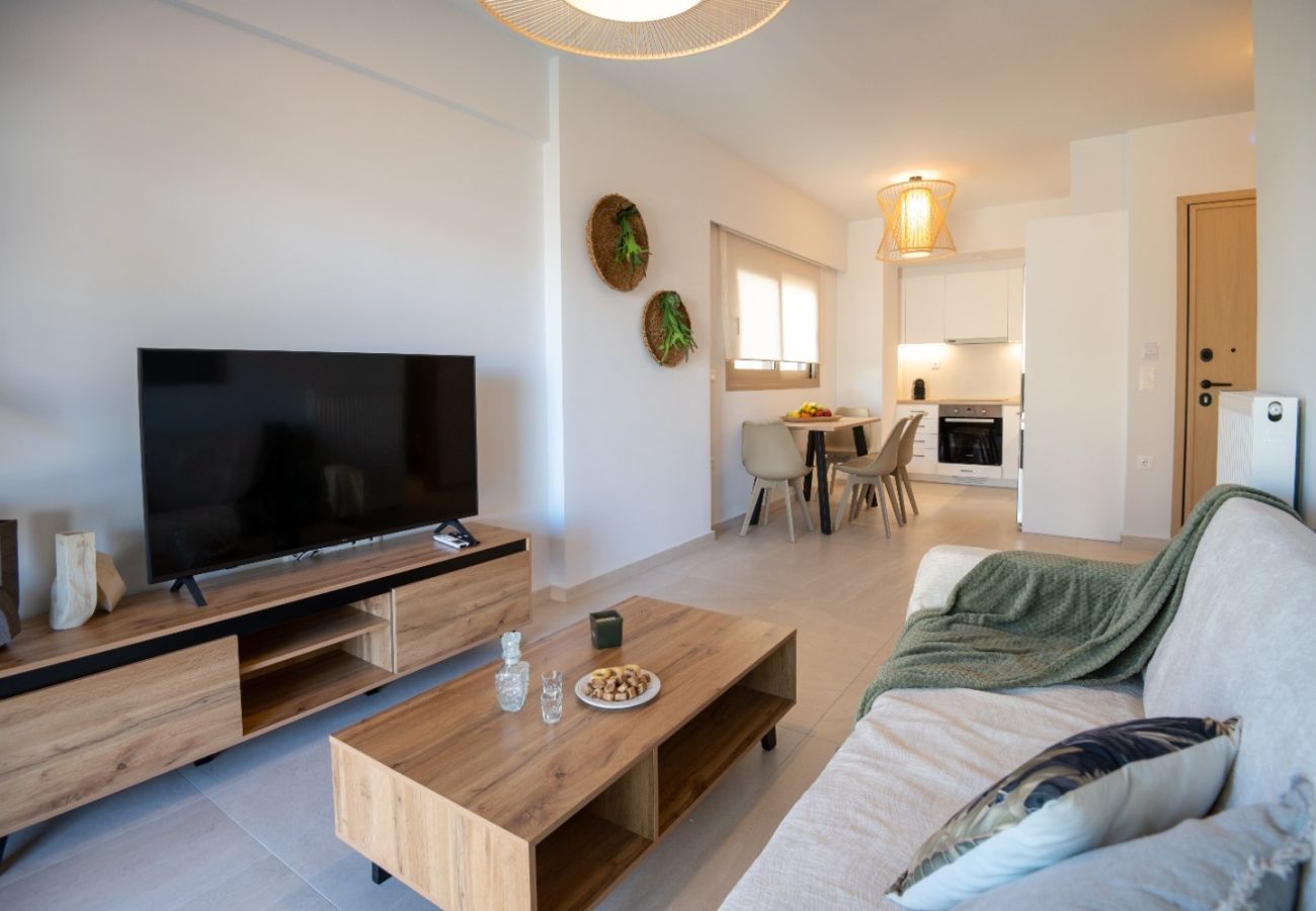 Apartment in Rethymno Town - Solaya II – 1-Bedroom Contemporary Coastal Suite with Outdoor Hot Tub