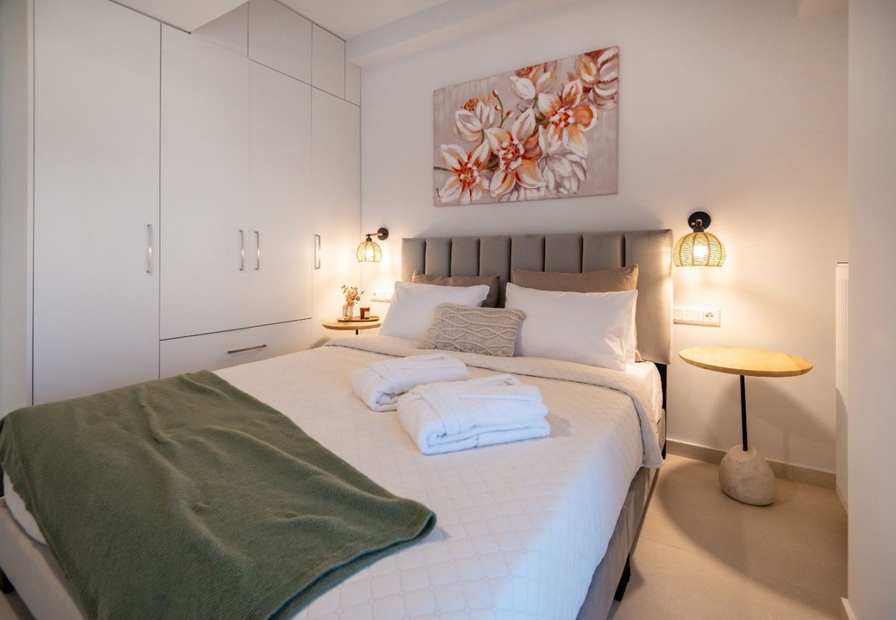 Apartment in Rethymno Town - Solaya II – 1-Bedroom Contemporary Coastal Suite with Outdoor Hot Tub