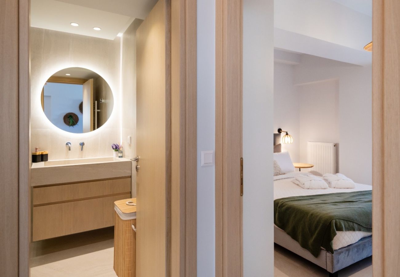 Apartment in Rethymno Town - Solaya II – 1-Bedroom Contemporary Coastal Suite with Outdoor Hot Tub