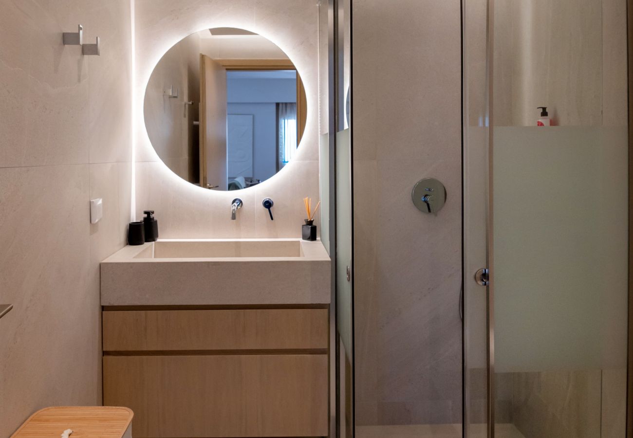 Apartment in Rethymno Town - 1-Bedroom Beachfront Urban Retreat with Outdoor Hot Tub