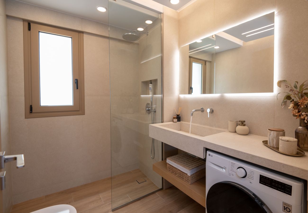 Studio in Rethymno Town - Premium Coastal Studio with Heated Mini Pool and Private Garage