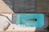 Studio in Rethymno Town - Premium Coastal Studio with Heated Mini Pool and Private Garage